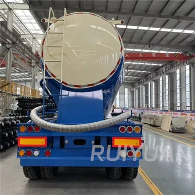 Remorcă camion de cisternă de 35cbm ciment